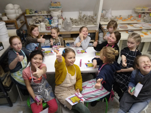 Kinderfeestje atelier Noord