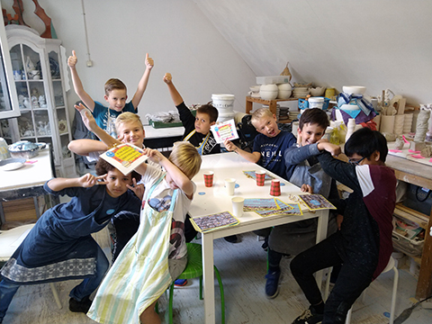 Kinderfeestje Atelier Noord